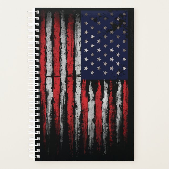 Drapeau Grunge U.S.A (Devant)