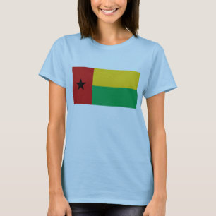 Drapeau Guinée-Bissau x Carte T-shirt