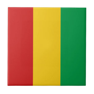 Drapeau Guinée-Conakry Carreaux en céramique