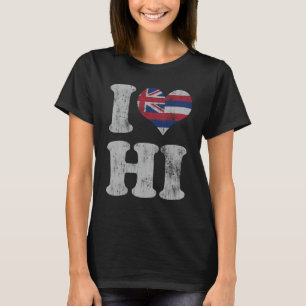 Drapeau Hawaii T-shirt Hawaiian cadeau