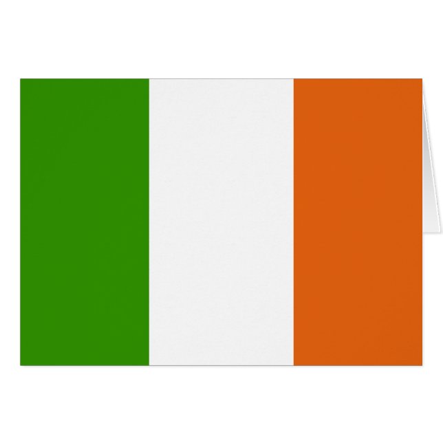 Drapeau irlandais (Devant horizontal)