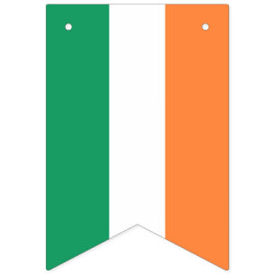 Drapeau irlandais, bannière d'étamine de partie