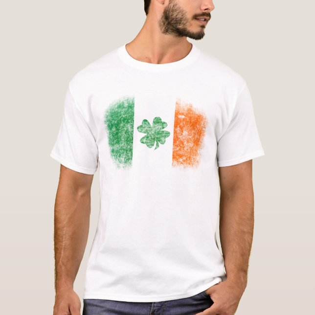 Drapeau irlandais T-SHirt (Devant)