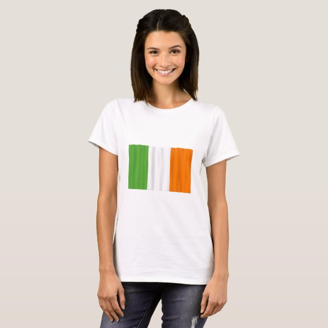 Drapeau irlandais, t-shirt ! (Devant entier)
