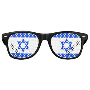 DRAPEAU ISRAÉLIEN LUNETTES DE SOLEIL