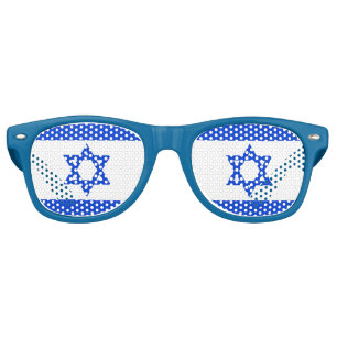 DRAPEAU ISRAÉLIEN LUNETTES DE SOLEIL
