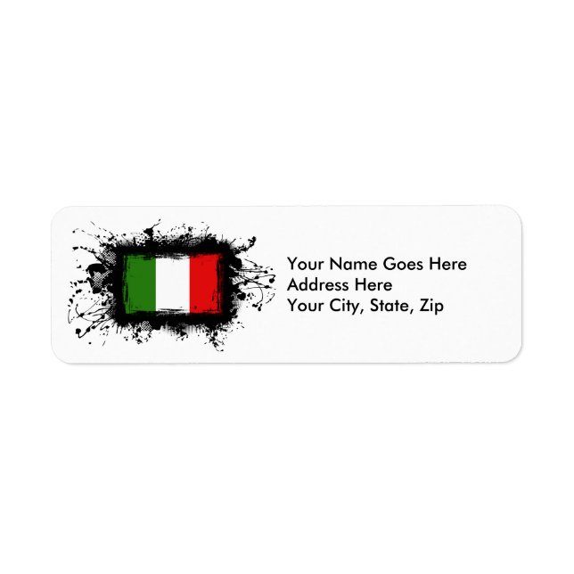 Drapeau Italie (Devant)