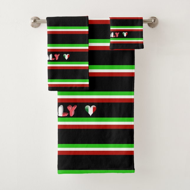 Drapeau italien (En situation)