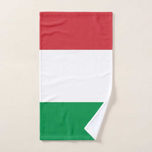 Drapeau italien (Serviette à main)