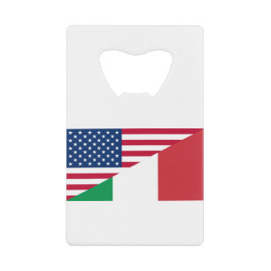 Drapeau italien American Pride US Italie
