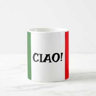 Drapeau italien Design Café Mug