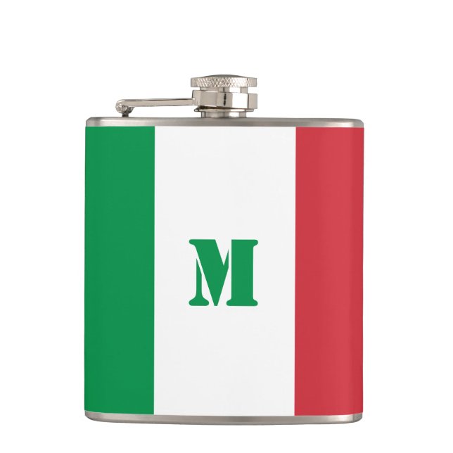 Drapeau italien Flacon (Devant)