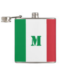 Drapeau italien Flacon