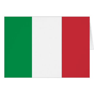Drapeau italien patriotique