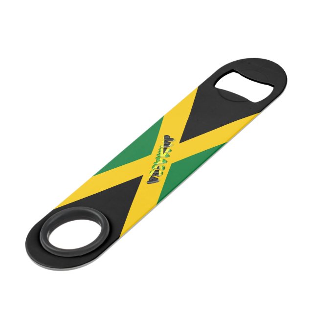 Drapeau jamaïcain (Devant angulaire)