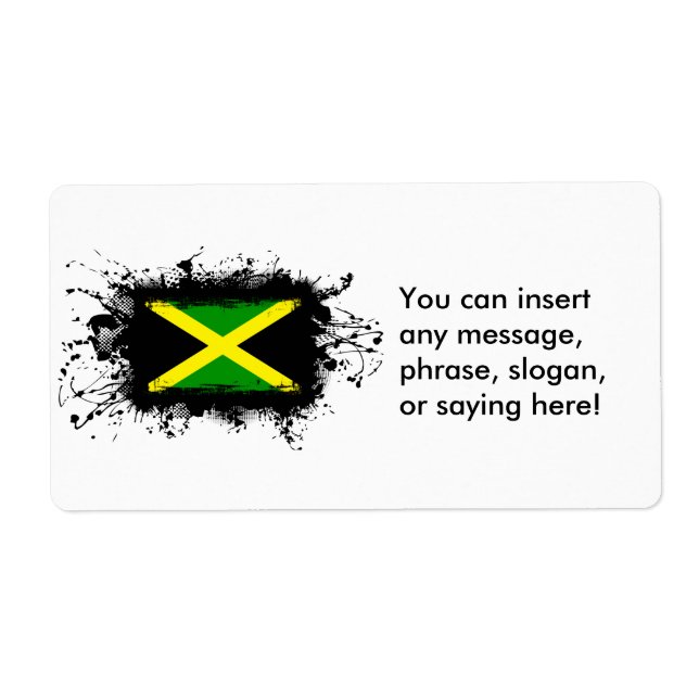 Drapeau Jamaïque (Devant)