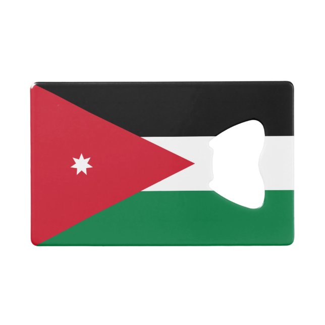 Drapeau Jordanie (Devant (Horizontal))