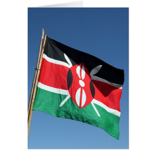 drapeau kenyan (Devant)