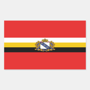 Drapeau Kursk oblast Sticker rectangulaire