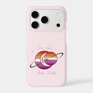 Drapeau lesbien Love Orbit Univers Soleil & Lune C
