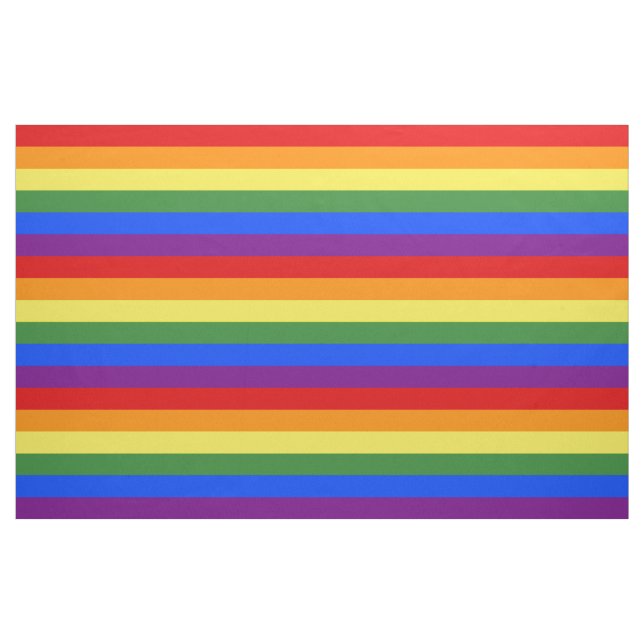Drapeau LGBT Pride Arc-en-ciel Tissu (Fat Quarter)