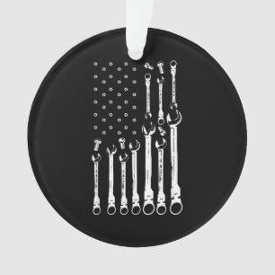 Drapeau mécanique Drapeau patriotique américain Mé