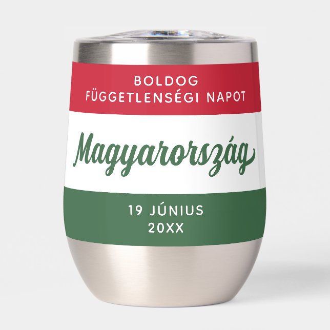 Drapeau national de la fête de l'indépendance de l (Avant)