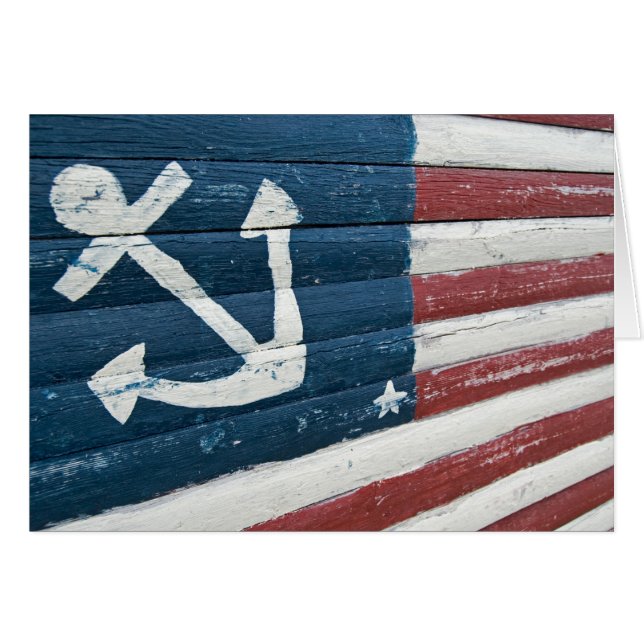 Drapeau nautique américain (Devant horizontal)