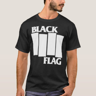 drapeau noir T-shirt classique