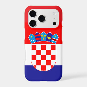 Drapeau Officiel de la Croatie Étui pour iPhone