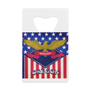 Drapeau Oregon USA