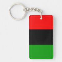 Drapeau panafricain rouge, noir, vert