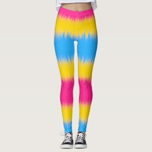 Drapeau Pansexuel large bande Leggings