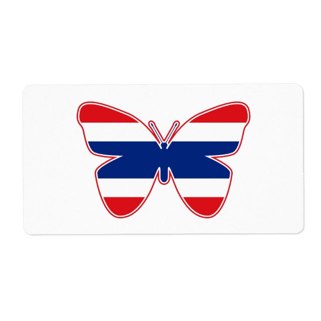 Drapeau papillon thaïlandais (Devant)