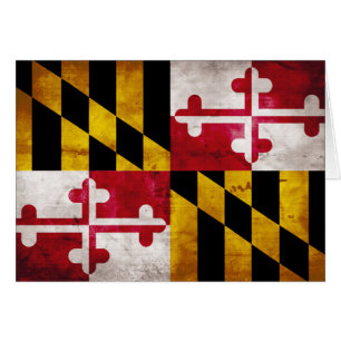 Drapeau patiné du Maryland