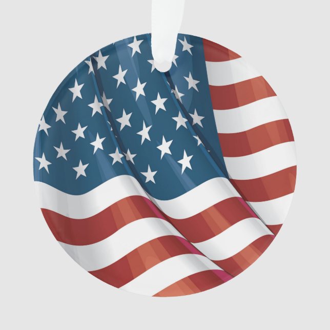 Drapeau patriotique américain (devant)
