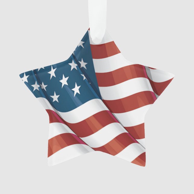 Drapeau patriotique américain (devant)