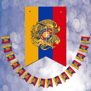 Drapeau patriotique arménien, fête d'anniversaire 