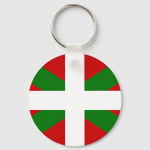 Drapeau pays Basque euskadi Keychain
