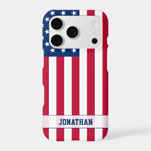 Drapeau personnalisé des États-Unis étoiles et ban