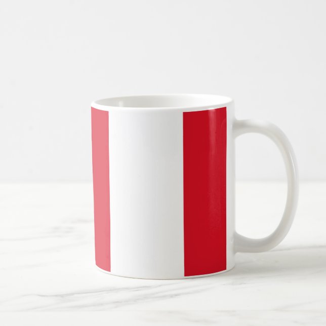 Drapeau péruvien Céramique café Mug (Droite)