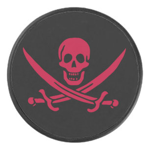 Drapeau pirate de Calico Jack Crâne et épées cramo