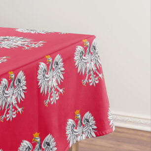 Drapeau polonais Aigle & Pologne table nappe