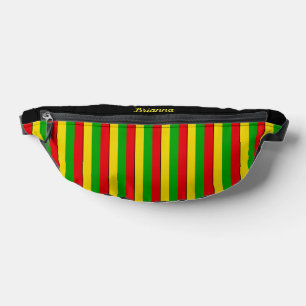 Drapeau Rasta - Bandes colorées