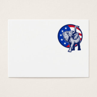 Drapeau républicain Eléphant Mascot USA