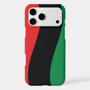 Drapeau rouge, noir et vert