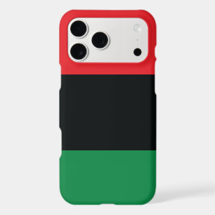 Drapeau rouge, noir et vert