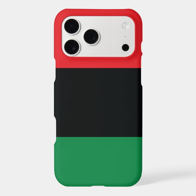 Drapeau rouge, noir et vert (Verso)