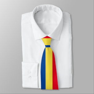 Drapeau roumain du cravate roumain