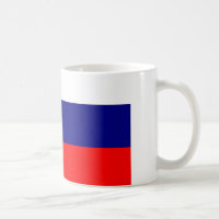 Drapeau russe café Mug 1